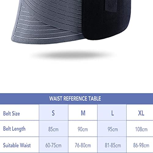 Cinturón de soporte lumbar elástico y ajustable con protección de cintura 6