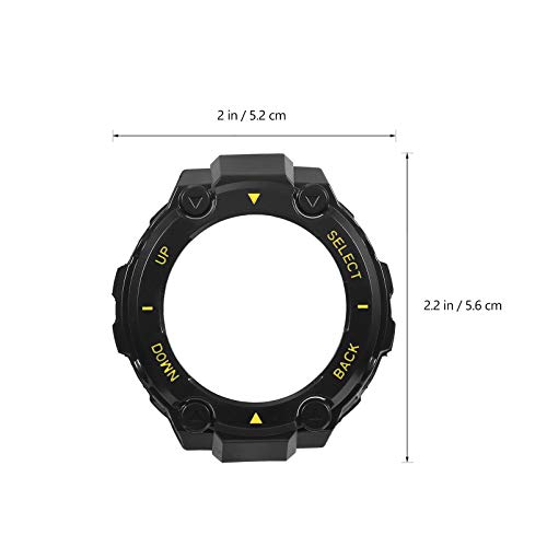 ULTECHNOVO Cobertura da Moldura Do Relógio Protetor de Tela Do Relógio Compatível Com Amazfit T-Rex