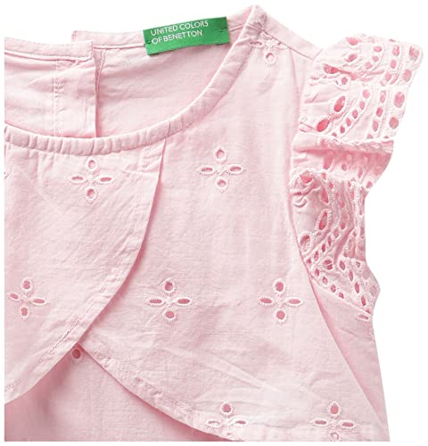 Image of United Colors of Benetton Girl's Cotton A-Line Casual Dress