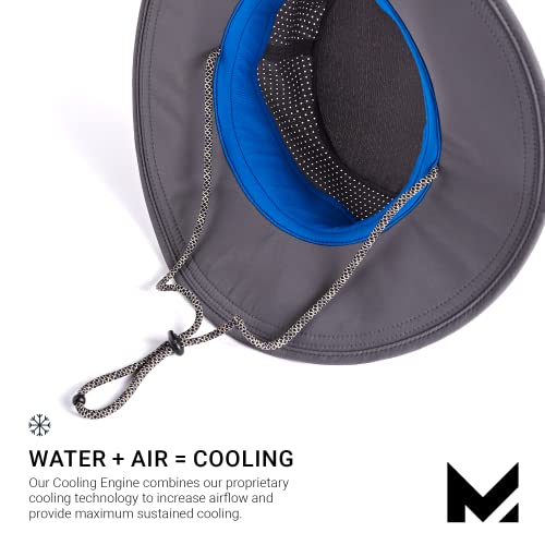 MISSION Cooling Boonie Hat Wide Brim Adjustable Sun Hats for Men and