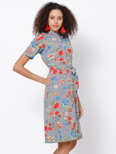Image of Tokyo Talkies Women's Polyester TTJ6002736 Midi Dress