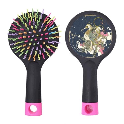 Brosse à cheveux démêlante Ukiyo-e aux finitions d'art japonais