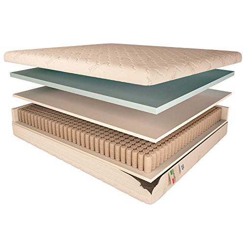 Baldiflex Matratze 700 Sprungfedern, CUS. Seifenschale Silver Safe, 170 x 200 cm, Memory 5 cm – Bild 7