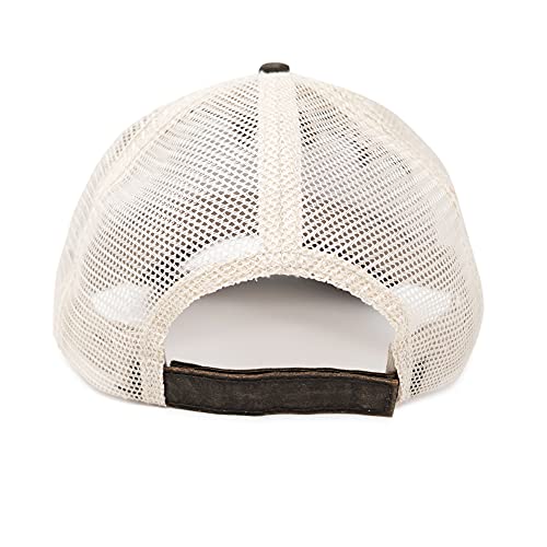 PARAMOUNT NETWORK Yellowstone Dutton Ranch Logo As Seen On Yellowstone Brown Washed Hat