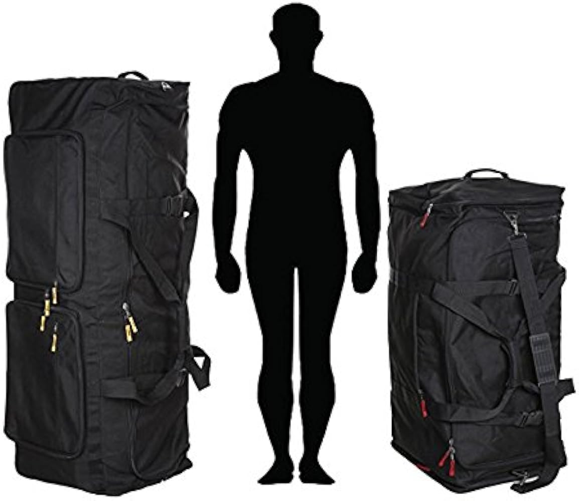 Camp 1800 Denier Heavy Duty Soft Trunk - No Wheels With Shoulder Straps For Sleep Away Camp