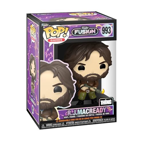 Funko Pop! Games: Fusion - R.J MacReady - The Thing - Figura de Vinilo Coleccionable - Idea de Regalo - Mercancia Oficial - Juguetes para Niños y Adultos - Video Games Fans
