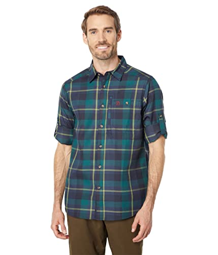 Fjallraven Fjällglim Shirt M - Camisa De Manga Larga, Hombre, Multicolor Arctic Green-Navy , Xl Fjallraven Fjällglim Shirt M - Camisa De Manga Larga, Hombre, Multicolor Arctic Green-Navy , Xl
