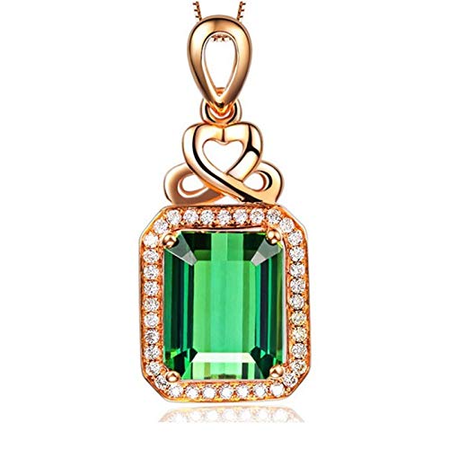 Collier en argent sterling 925 de haute joaillerie avec pendentif olive pour femme raffinée