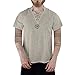 Produktbild BHYDRY Herren Sommer Fashion aus Reiner Baumwolle und Hanf Kurzarm bequemes Top