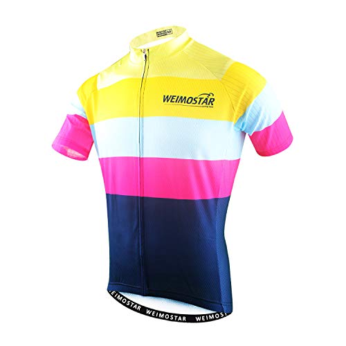 PSPORT Cycling Jersey Men's Short Sleeve Bike Shirt