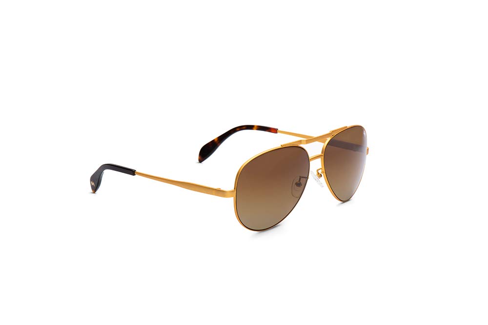 William Painter - The Hughes Titanium Polarized 'Aviator' Sunglasses