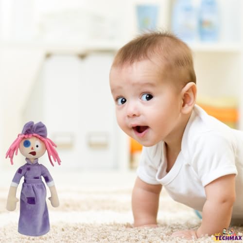 Image of Circus Joker Girl Plush Toy Stuffed Plushie Doll Toys Collectible Gifts for Kids Fans Adults Birthday
