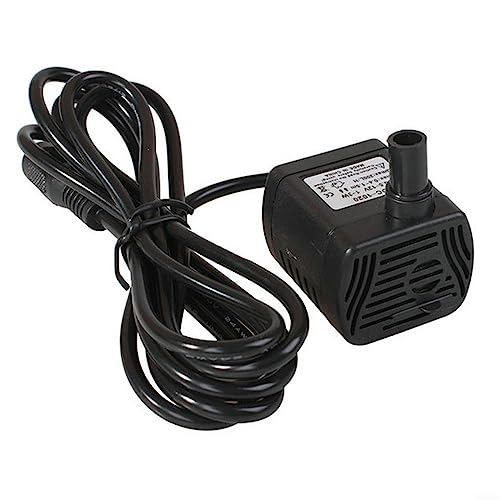 Pompa dell'acqua sommergibile da 250 l/h, piccola pompa sommergibile ad energia solare anfibia per acquario, fontana stagno, DC5,5 V ~ 12 V