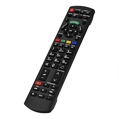 New Remote Control Replacement Smart TV Remote Control Television Controller for Panasonic N2QAYB000487, black - Image 2