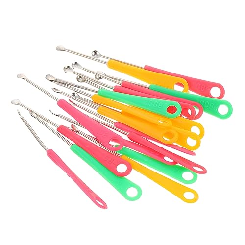 SEWOART Ergonomic Ear Set 200pcs Ear Cleaning Tools Safe Materials for Removal and Earring Hole Cleaning