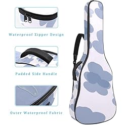 Étui de protection rembourré pour guitare acoustique classique Motif tête de mort, Multicolore 08, 42.9×16.9×4.7 in… - Les Beatles, Paul McCartney, John Lennon, RIngo Starr, George Harrison Étui de protection rembourré pour guitare acoustique classique Motif tête de mort, Multicolore 08, 42.9x16.9x4.7 in… – Image 4