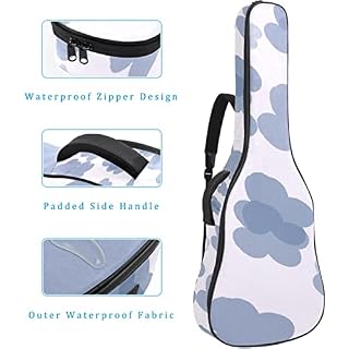 Étui de protection rembourré pour guitare acoustique classique Motif tête de mort, Multicolore 08, 42.9×16.9×4.7 in… - Les Beatles, Paul McCartney, John Lennon, RIngo Starr, George Harrison Étui de protection rembourré pour guitare acoustique classique Motif tête de mort, Multicolore 08, 42.9x16.9x4.7 in… – Image 4
