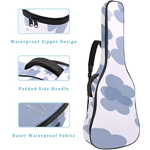 Étui de protection rembourré pour guitare acoustique classique Motif tête de mort, Multicolore 08, 42.9×16.9×4.7 in… - Les Beatles, Paul McCartney, John Lennon, RIngo Starr, George Harrison Étui de protection rembourré pour guitare acoustique classique Motif tête de mort, Multicolore 08, 42.9x16.9x4.7 in… – Image 5