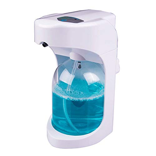 Dispenser per Sapone Liquido Cucina a Parete Dispenser di Sapone della Famiglia di induzione Hand Sanitizer Macchina da Parete Washer Mano Dosatore Sapone Ricaricabile (Color : White)