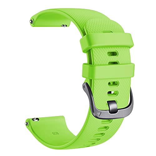 Bracelet Garmin Vivoactive 3 cassé ? Lot de 20 rechanges en silicone souple 22mm sport