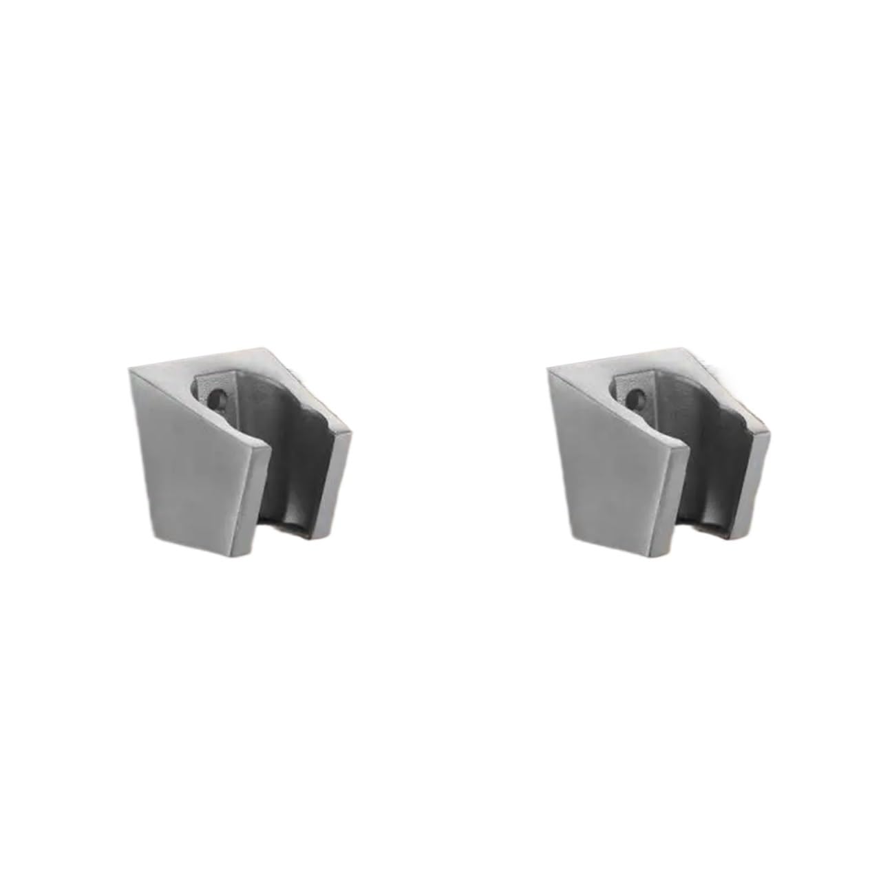 Support de pommeau de douche en acier inoxydable base fixe durable pour salle de bain lot de 2