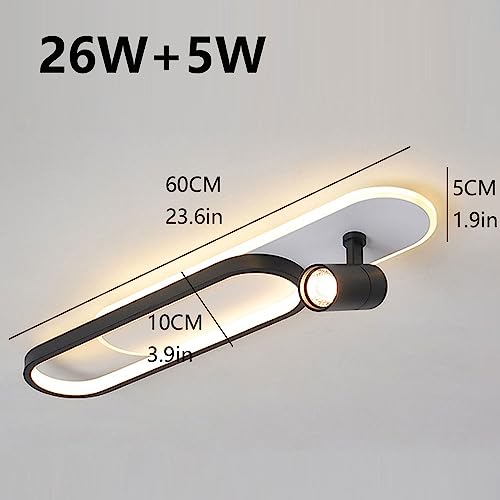 Spot rectangle de plafond en fer LED longue bande haut de gamme angle réglable