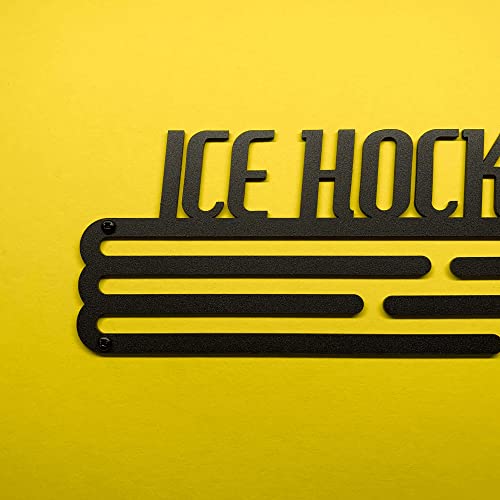 United Medals ICE HOCKEY Sport Medal Hanger Display, M - Black - Image 4