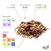 UGF - Insektenmischung - 80g im 500 Milliliter Eimer, Igelfutter, Rennmausfutter, Hamsterfutter, Rattenfutter, Eidechsenfutter - Mehlwürmer, Soldatenfliegenlarven, Seidenraupen