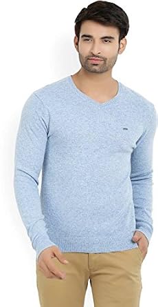 Numero Uno Blue Men Sweater (Medium 