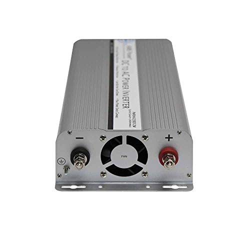 AIMS Power 2500 Watt Modified Sine Power Inverter with Battery Cables, 5000 Watt Surge Peak Power, and AC Outlets.