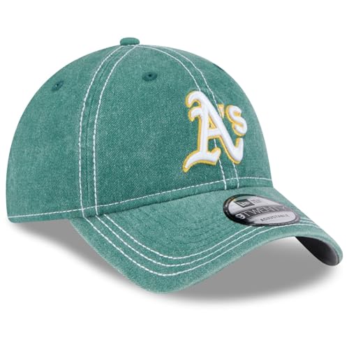 New Era 9Twenty Cap - Washed Oakland Athletics Vintage Green