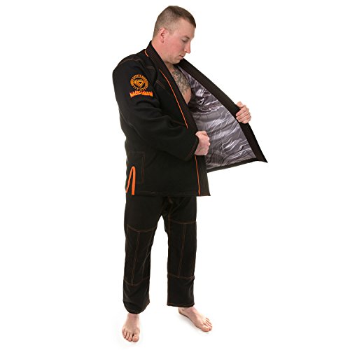 KO Sports Gear Kids Magic Dragon Hemp Blend Gi - BJJ Kimono and Pants - for Jiu Jitsu (M3)