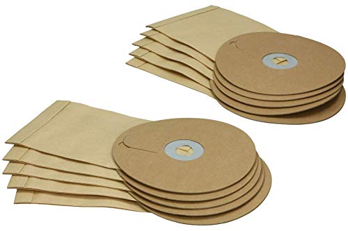 Vhbw Set Di Sacchetti  Carta  + Filtro Da 6 Pzz. Compatibile Con Rowenta Ro173301 4q0 Ro17334a 4qo Ro173301 Aspirapolvere 46820209