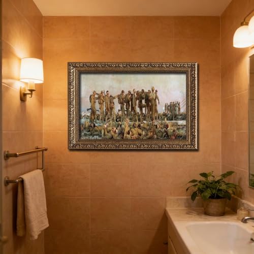 Tableau Gassed John Singer Sargent émotion artistique toile