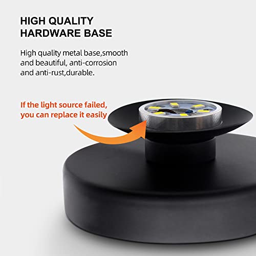 Image of Retro 5W Wall Lamp Fixture 6 inch Marble Stone Round Lampshade Bedroom Bedside Light LED SMD 2835 Wall Mounted Light Indoor Lighting Hotel Living Room Warm White 3000K Black