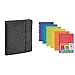 WENGER Affiliate Padfolio - 10'' Tabletfach Organizer Ringhefter Notizblock Business Damen/Herren - Grau & Oxford Dokumenten-Mappen A4, Taschen mit Klett-Verschluss, zum Abheften, sortiert, 6er Pack