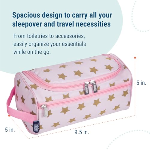 Image of Wildkin Toiletry Bag for Boys and Girls, Ideal for School, Weekend, or Overnight Travel