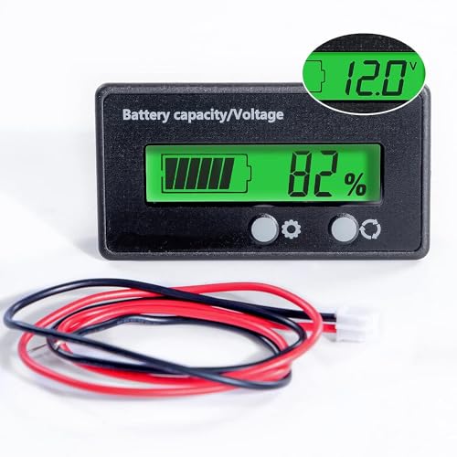 Shockley 12V-48V Battery Voltage Meter, 2 Pc, Green - Image 6