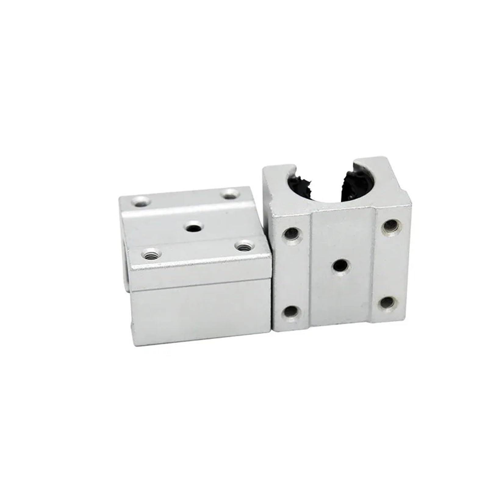 Guide lineari in miniatura SBR25, 2 pezzi, lunghezza 300 mm-1000 mm, con blocchi di scorrimento, 4 pezzi, set SBR25UU (850 mm)