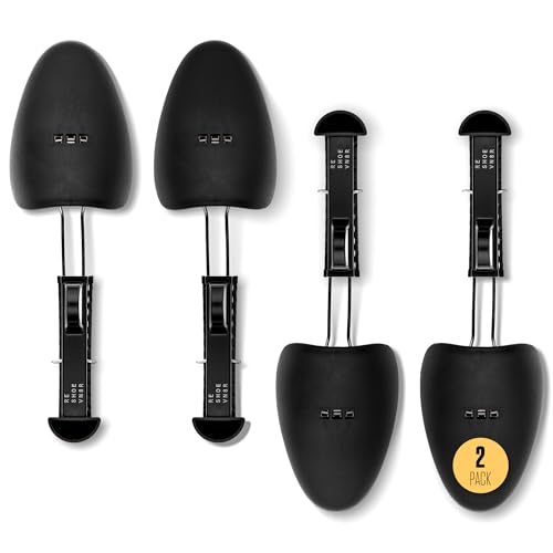 RESHOEVN8R Shoe Trees For Men - Adjustable Shoe Tress for Mens Sneakers Sizes 7-12 - Shoe Stretcher...