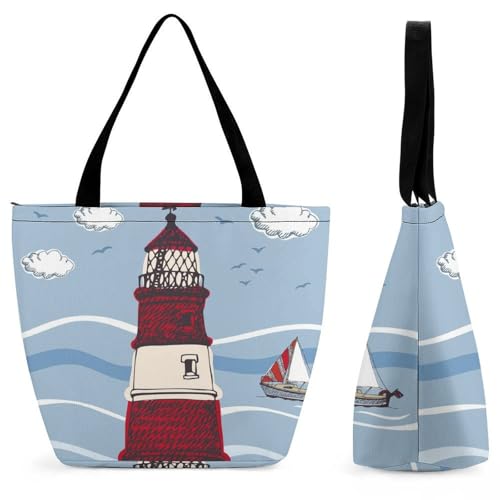 Sac à main femme bateau phare : un vent de liberté pour vos voyages