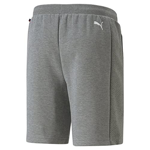 PUMA Men's Standard BMW M Motorsport Sweat Shorts, Medium Gray Heather 1.0