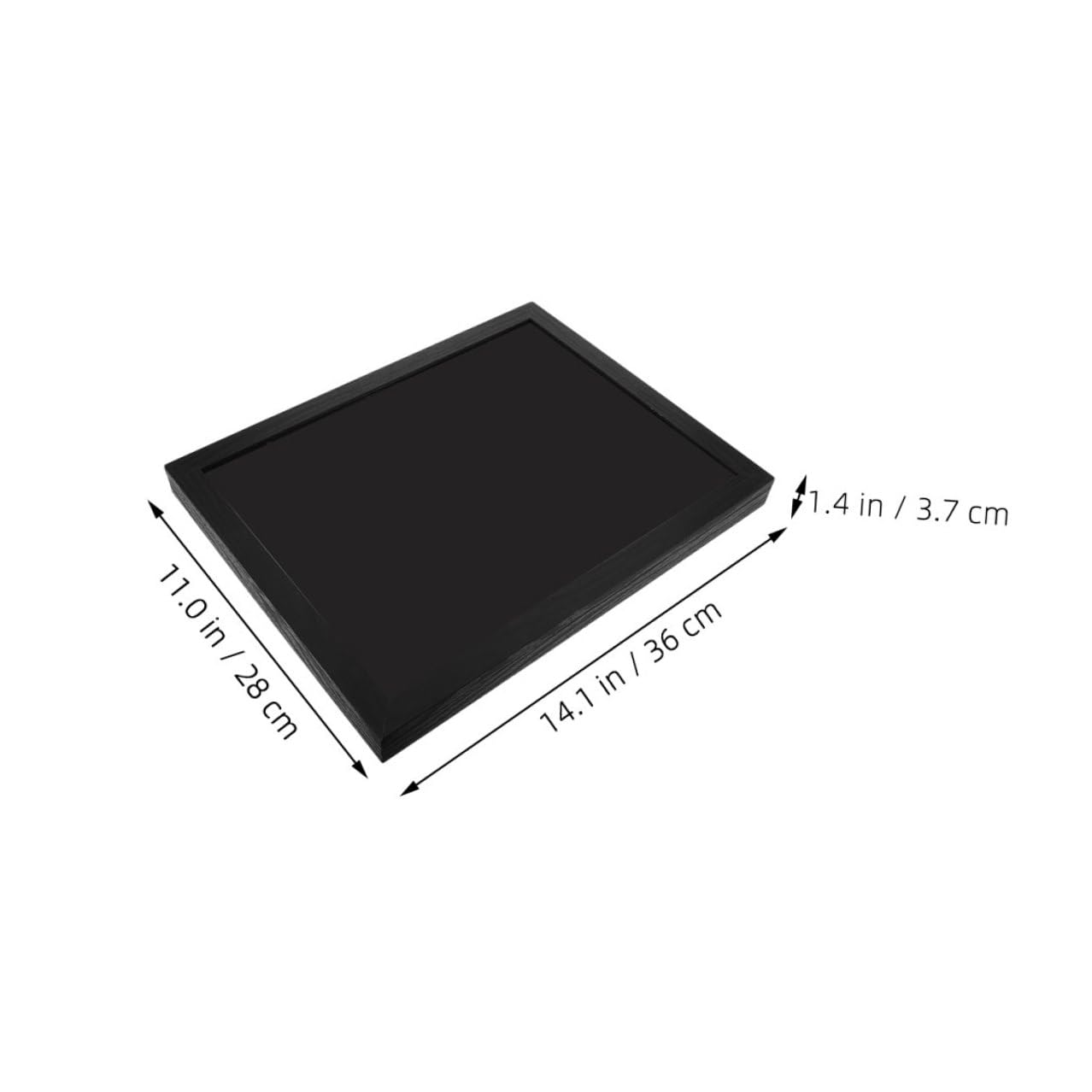 Cornice Espositiva per Maglie in Legno Nero, Display Box