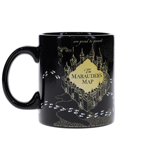 Taza de cerámica Harry Potter con mapa del Merodeador 20 oz miniatura 3