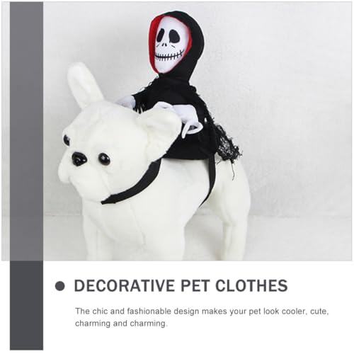 Disfraz para perro capa fantasma Halloween talla pequeña miniatura 3