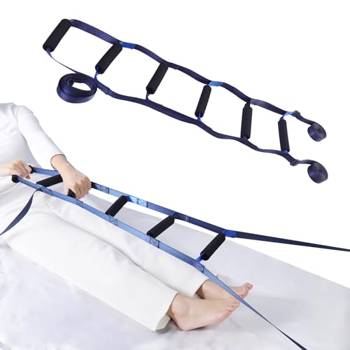 ENLUNTRA Bed Ladder Assist Strap，Pull Up Assist Device with 6