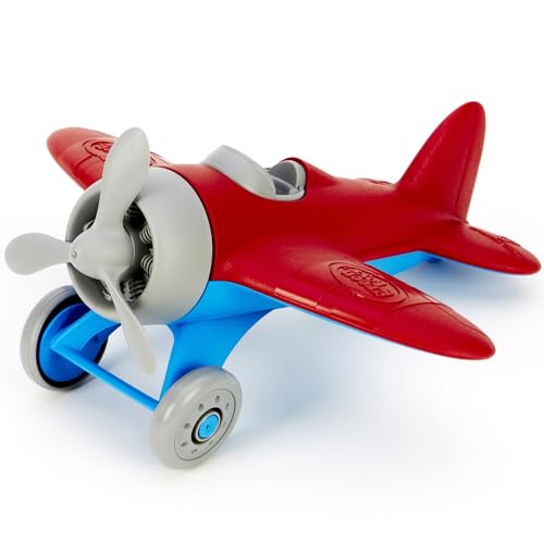 Green Toys Airplane, Red/Blue - Pretend Play, Motor Skills...