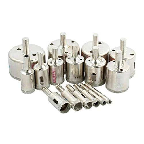 Set de brocas para vidrio y mármol 16 piezas