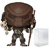 POP Plus:プレデター2 - シティーハンター ファンコ ビニールフィギュア (互換性のあるボックスプロテクターケース付き) マルチカラー 9.5cm