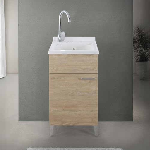 [VERSATILITA’ DELLA LINEA DESYA]: La Linea Desya Offre Una Vasta Gamma Di Soluzioni Per L'Arredo Lavanderia, Con Diverse Misure Disponibili Per Adattarsi A Spazi Di Ogni Dimensione.